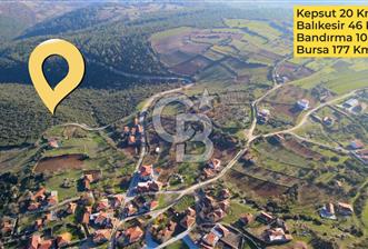 BALIKESİR KEPSUT GÖBEL'DE SATILIK VİLLA İMARLI MÜSTAKİL ARSA - 1 - 375470
