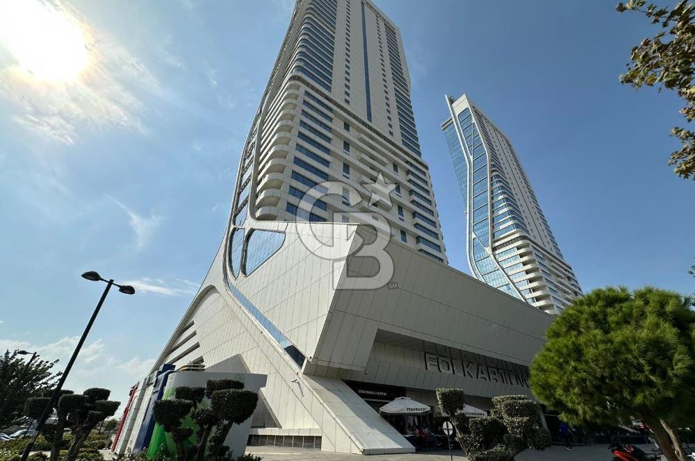 Bayraklı Manas Blv Folkart Tower's Karşısı Geniş Ofis
