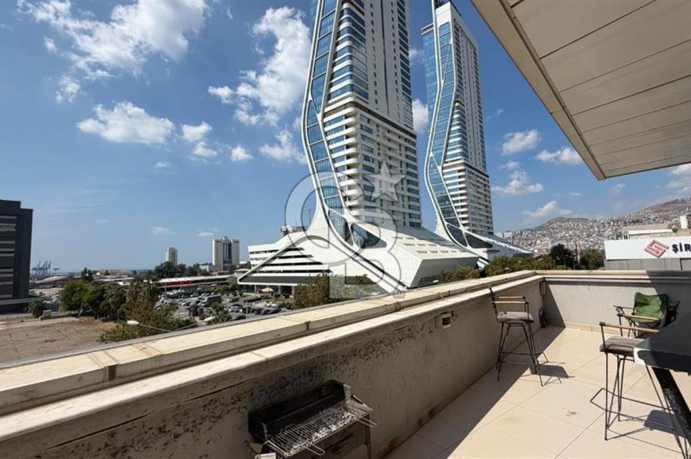Folkart Tower's Karşısı Cadde Üzeri Teraslı Kiralık Ofis