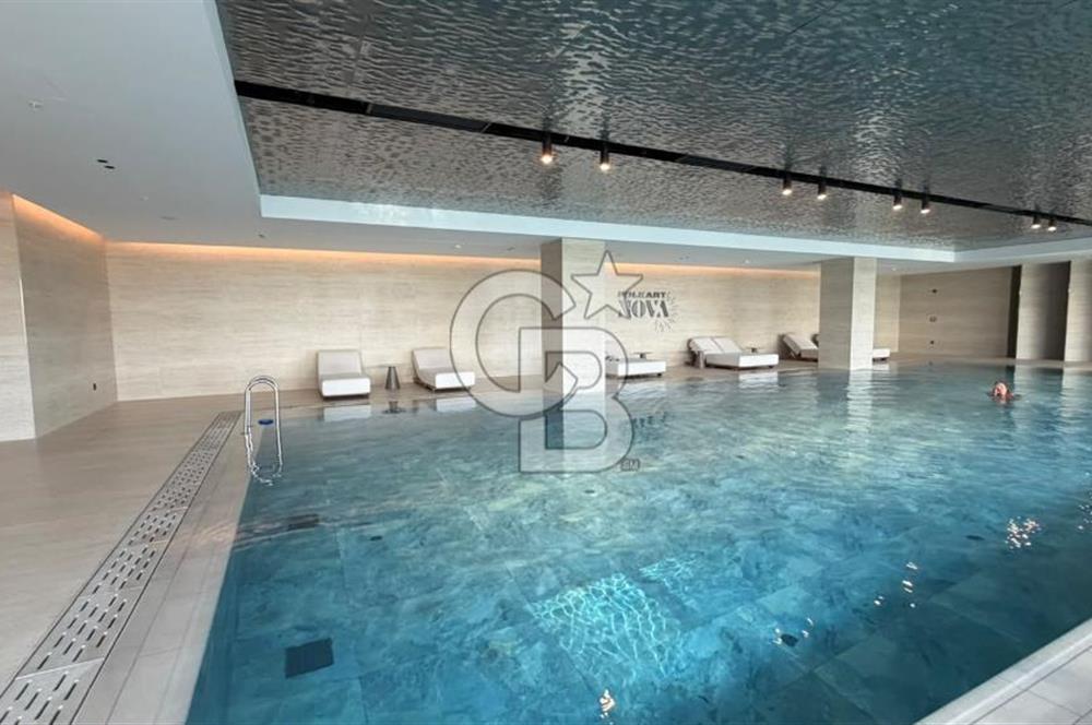 Folkart Nova'da Deniz Manzaralı Teraslı 4+1 Kiralık Rezidans