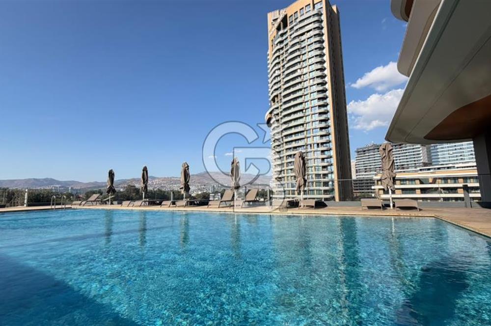 Folkart Nova'da Deniz Manzaralı Teraslı 4+1 Kiralık Rezidans
