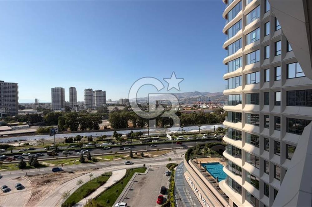 Folkart Nova'da Deniz Manzaralı Teraslı 4+1 Kiralık Rezidans