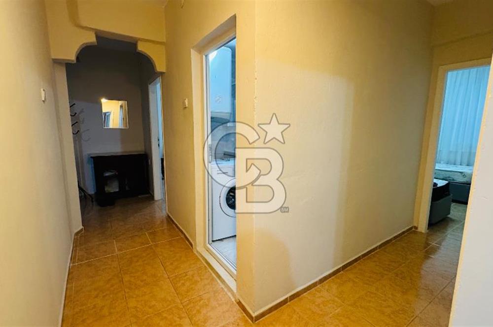 Foça Atatürk Mah. Kiralık 3+1 Eşyalı Bahçe Katı Daire