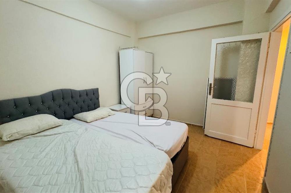 Foça Atatürk Mah. Kiralık 3+1 Eşyalı Bahçe Katı Daire