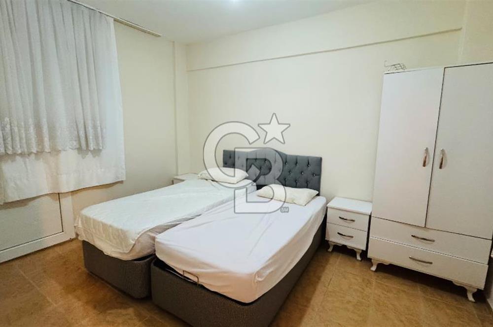 Foça Atatürk Mah. Kiralık 3+1 Eşyalı Bahçe Katı Daire