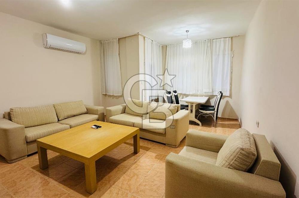 Foça Atatürk Mah. Kiralık 3+1 Eşyalı Bahçe Katı Daire