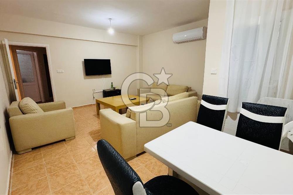 Foça Atatürk Mah. Kiralık 3+1 Eşyalı Bahçe Katı Daire