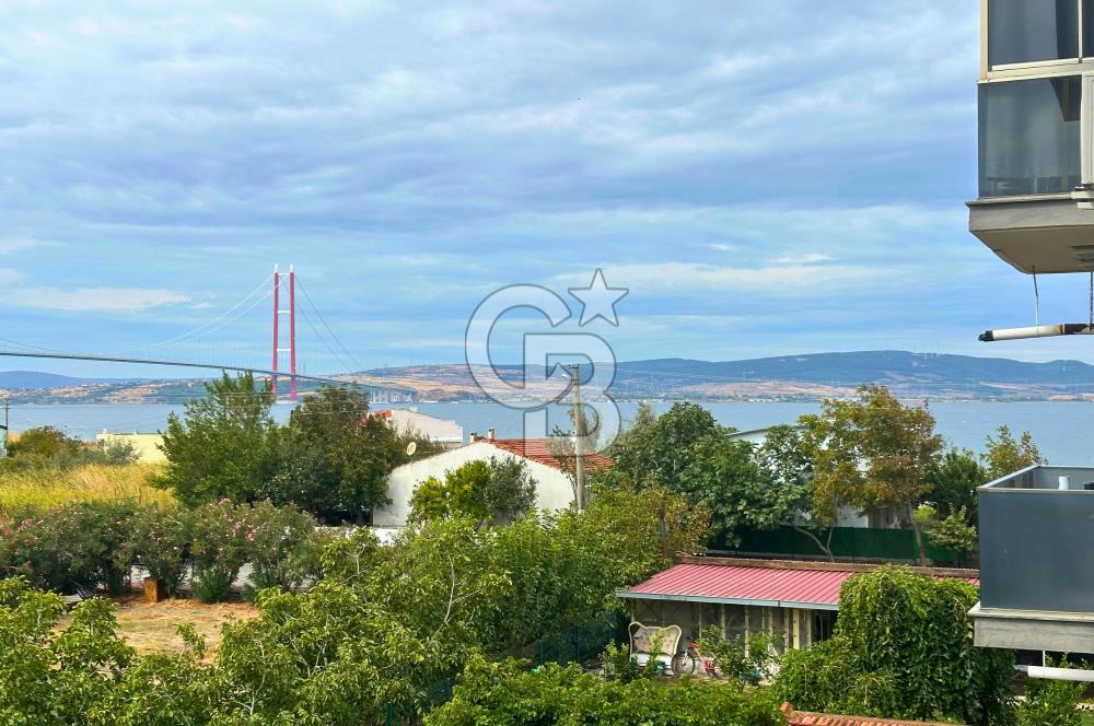 Çanakkale Lapseki Yeni Kordon'da Boğaz Manzaralı 2+1 Geniş Daire