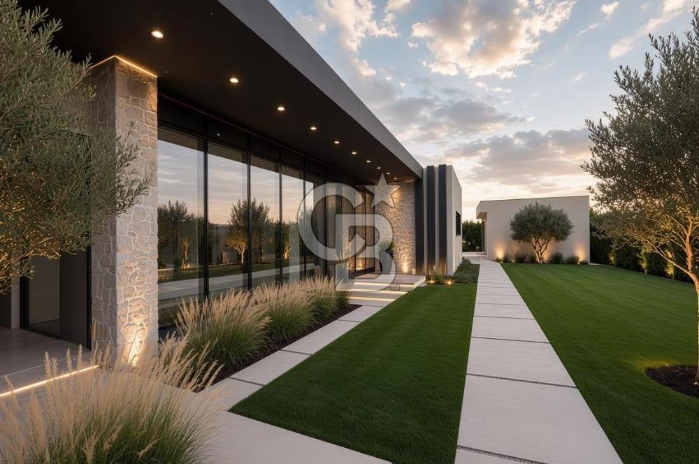 Urla Atatürk Mahallesinde 2.880 m² Arsa İçerisinde 650m² Ultra Lüx Akıllı Malikane