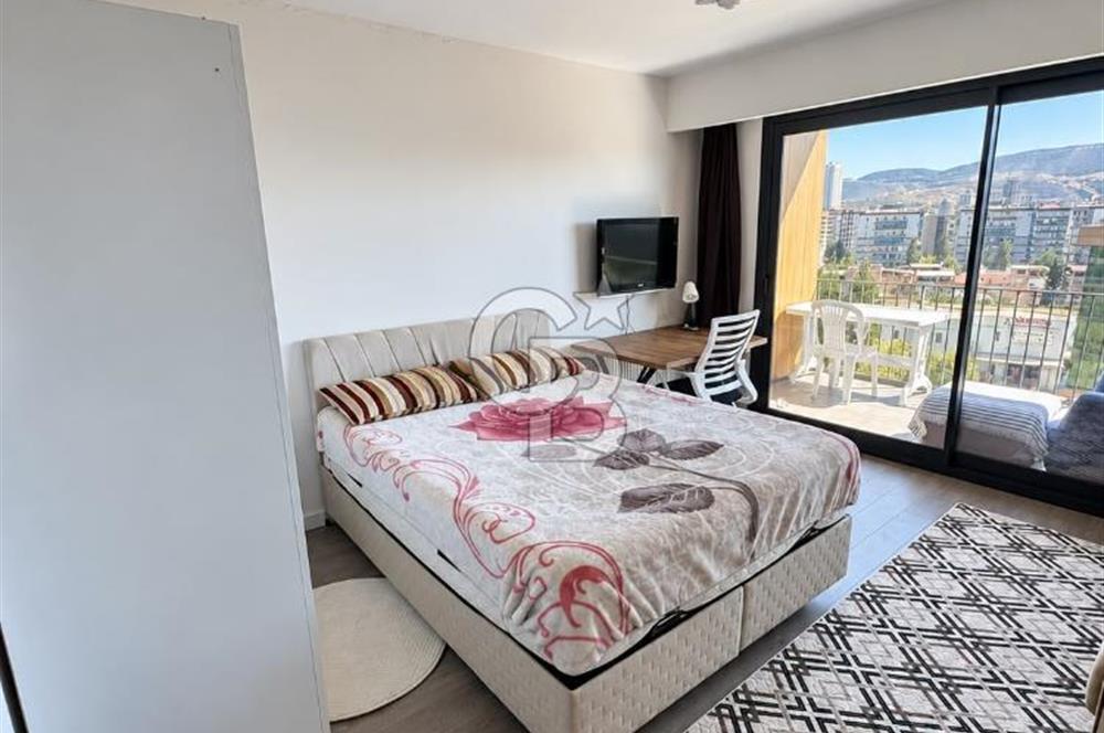 FOLKART LİFE BORNOVA'DA FULL EŞYALI,BALKONLU,STÜDYO DAİRE