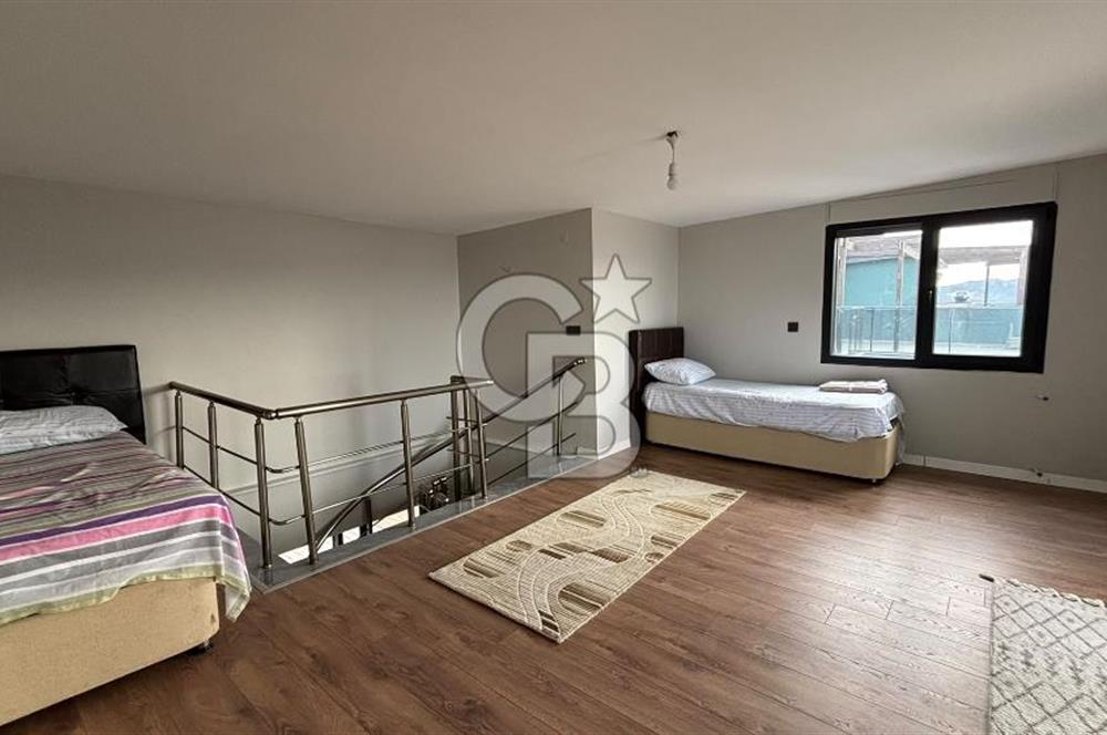 İZMİR FOÇA KOZBEYLİ SATILIK 3+1 TRİPLEKS HAVUZLU VİLLA CB PH