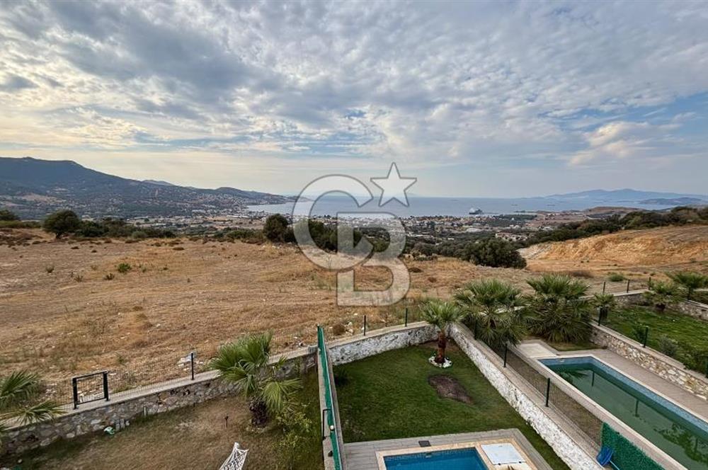 İZMİR FOÇA KOZBEYLİ SATILIK 3+1 TRİPLEKS HAVUZLU VİLLA CB PH