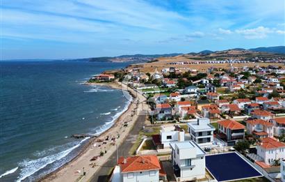 Çanakkale Lapseki Emek Tatil'de Deniz Kenarı 300m² Villa Arsası