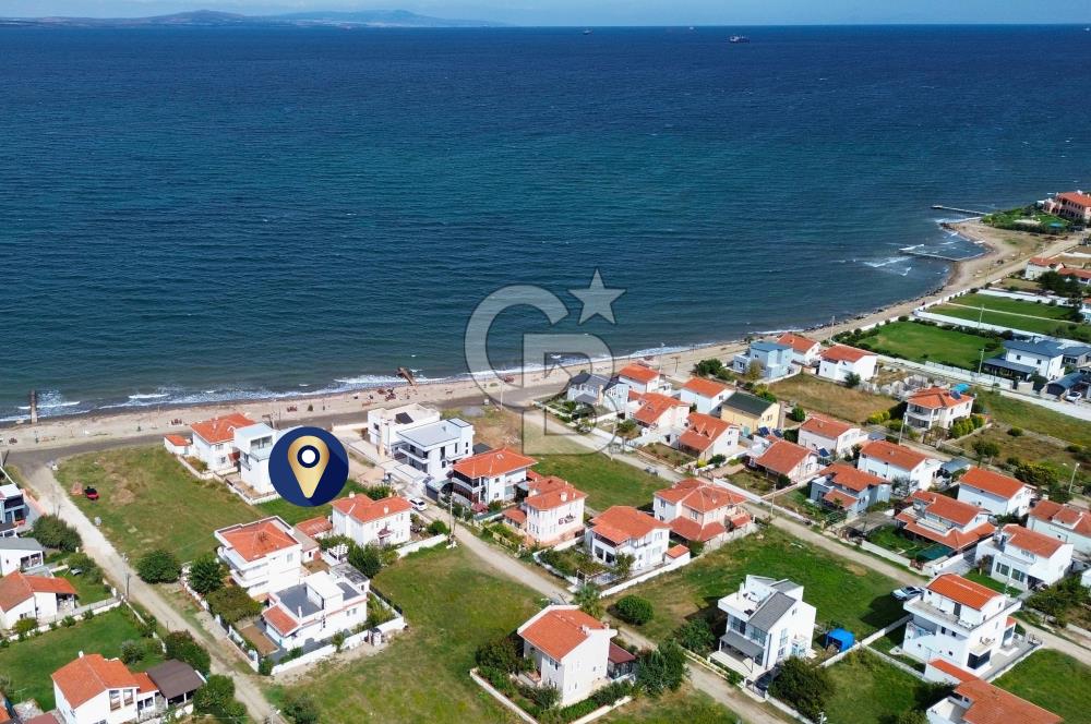Çanakkale Lapseki Emek Tatil'de Deniz Kenarı 300m² Villa Arsası