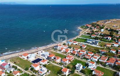 Çanakkale Lapseki Emek Tatil'de Deniz Kenarı 300m² Villa Arsası