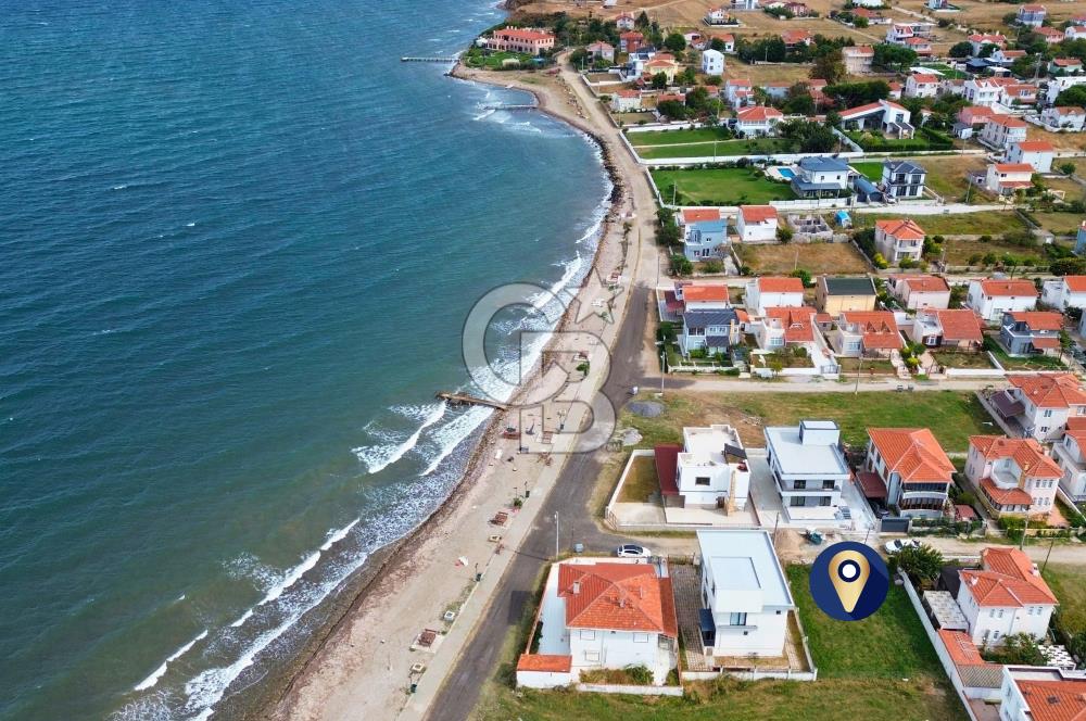 Çanakkale Lapseki Emek Tatil'de Deniz Kenarı 300m² Villa Arsası