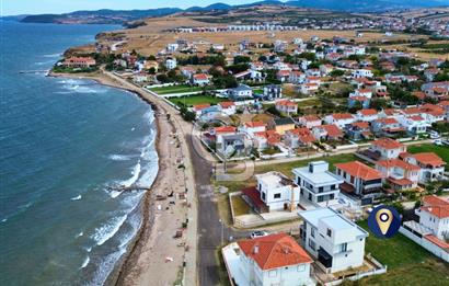 Çanakkale Lapseki Emek Tatil'de Deniz Kenarı 300m² Villa Arsası