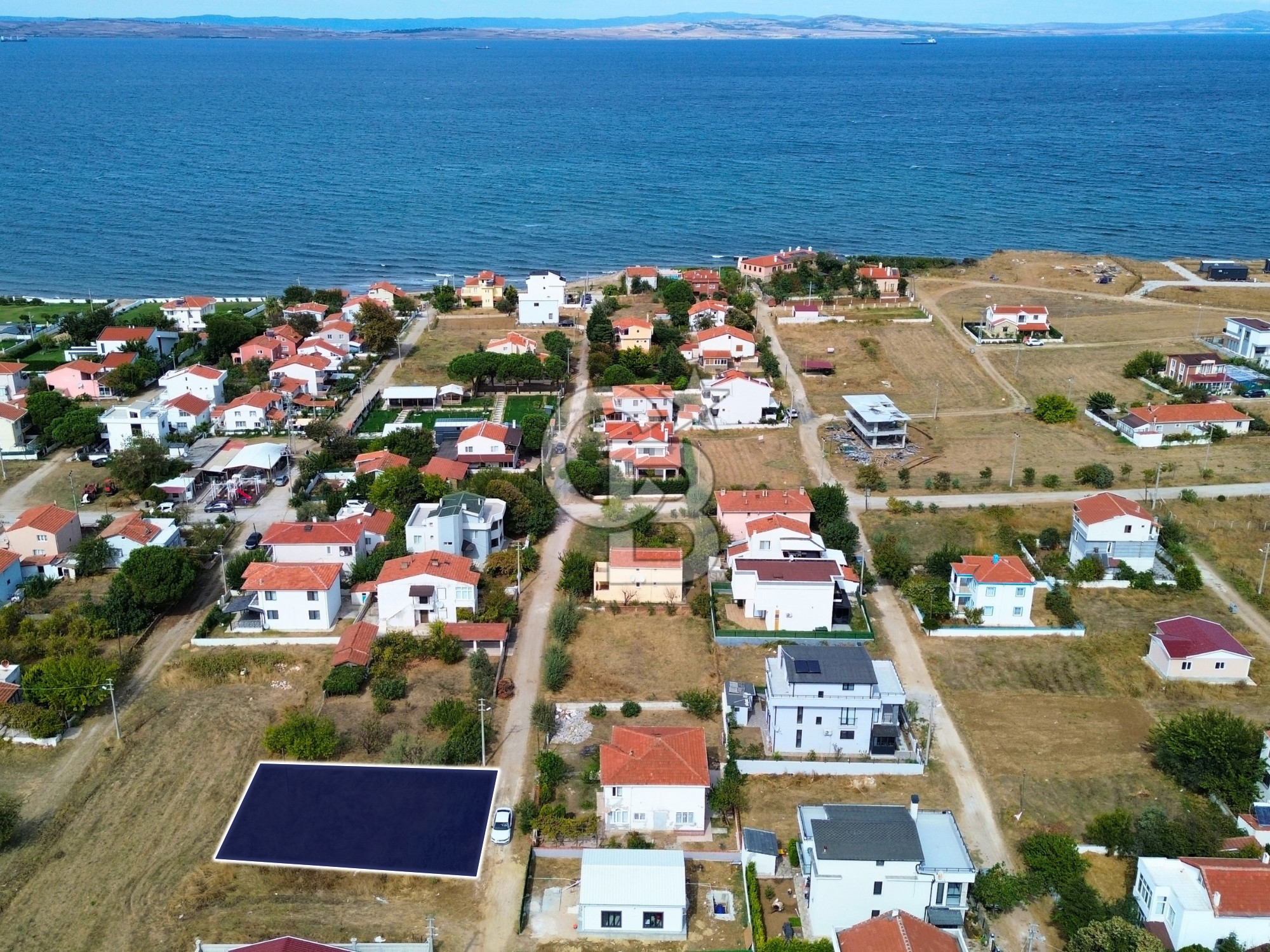 Çanakkale Lapseki Emek Tatilde Denize ve Plaja Yakın İmarlı Arsa