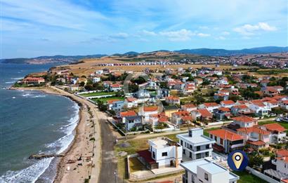 Çanakkale Lapseki Emek Tatil'de Deniz Kenarı 300m² Villa Arsası
