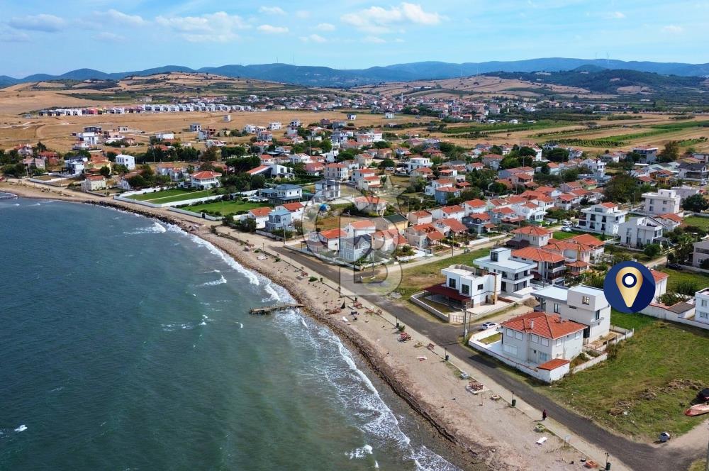 Çanakkale Lapseki Emek Tatil'de Deniz Kenarı 300m² Villa Arsası