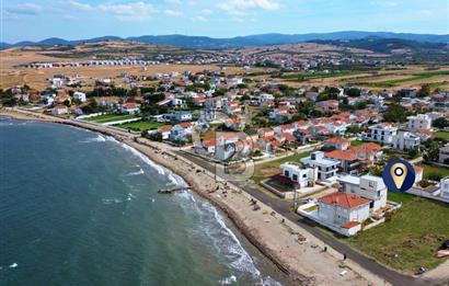 Çanakkale Lapseki Emek Tatil'de Deniz Kenarı 300m² Villa Arsası