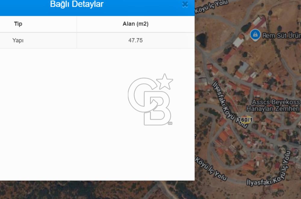 Çanakkale Ayvacık İlyasfakı Etrafı Komple Yol %80 İmarlı Arsa