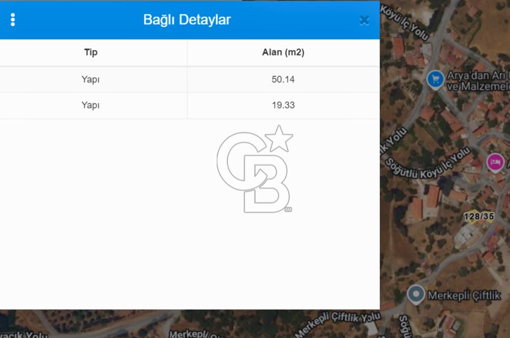 Çanakkale Ayvacık Söğütlü Köy İçi %40 2 Kat İmarlı 297m² Arsa
