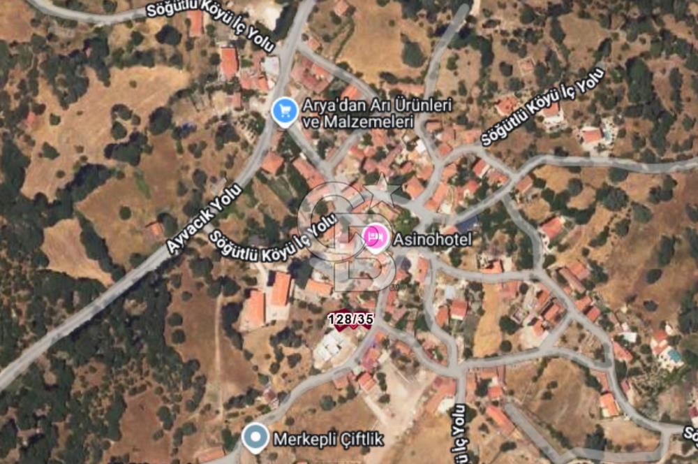 Çanakkale Ayvacık Söğütlü Köy İçi %40 2 Kat İmarlı 297m² Arsa