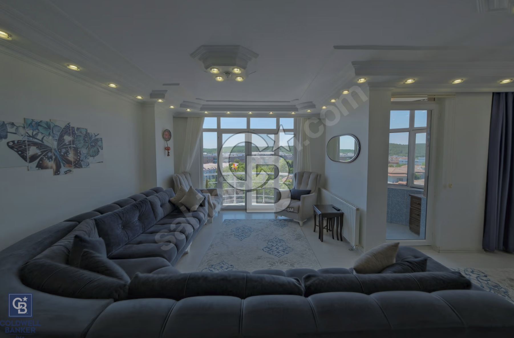 Göktürk'te Kapanmaz Manzaralı 4+2 Teraslı Dubleks Daire | 210 m²