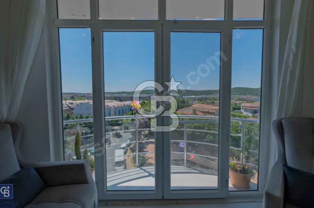 Göktürk'te Kapanmaz Manzaralı 4+2 Teraslı Dubleks Daire | 210 m²