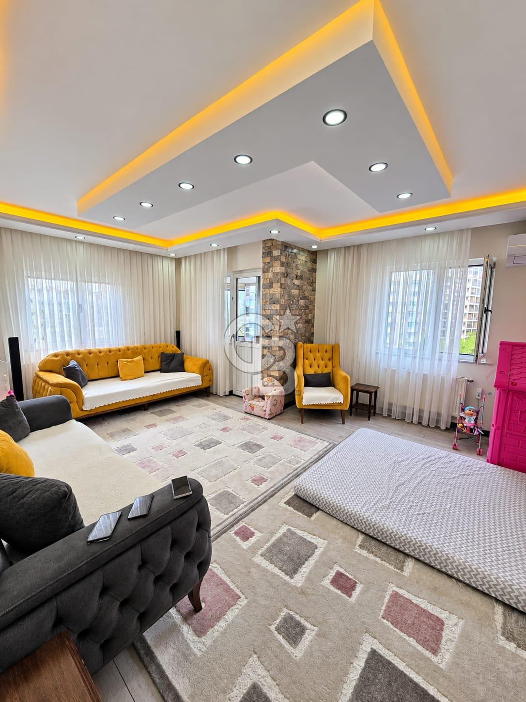 UĞUR MUMCU'DA 8.KAT | 93 M² NET | YENİLENMİŞ | MANZARALI 3+1