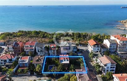SARIYER KİLYOSTA 786M² DENİZ 1.PARSEL HAVUZLU SATILIK VİLLA&ARSA