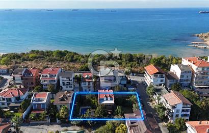SARIYER KİLYOSTA 786M² DENİZ 1.PARSEL HAVUZLU SATILIK VİLLA&ARSA