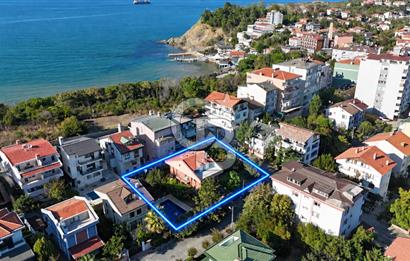 SARIYER KİLYOSTA 786M² DENİZ 1.PARSEL HAVUZLU SATILIK VİLLA&ARSA