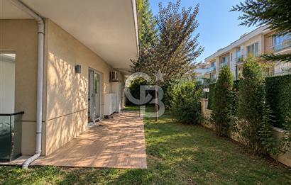 BEYLİKDÜZÜ ŞEHRİ BEYAZ SİTESİNDE BAHÇE KATI KİRALIK 1+1