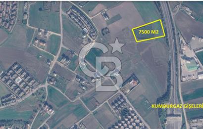 KUMBURGAZ GİŞELERİ YANINDA 7.500 M² VİLLA İMARLI SATILIK ARSA