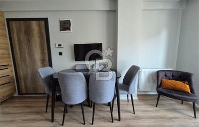 Karşıyaka Anadolu Cad. Yakını Lüks Binada Tam Eşyalı 1+1 Kiralık Daire