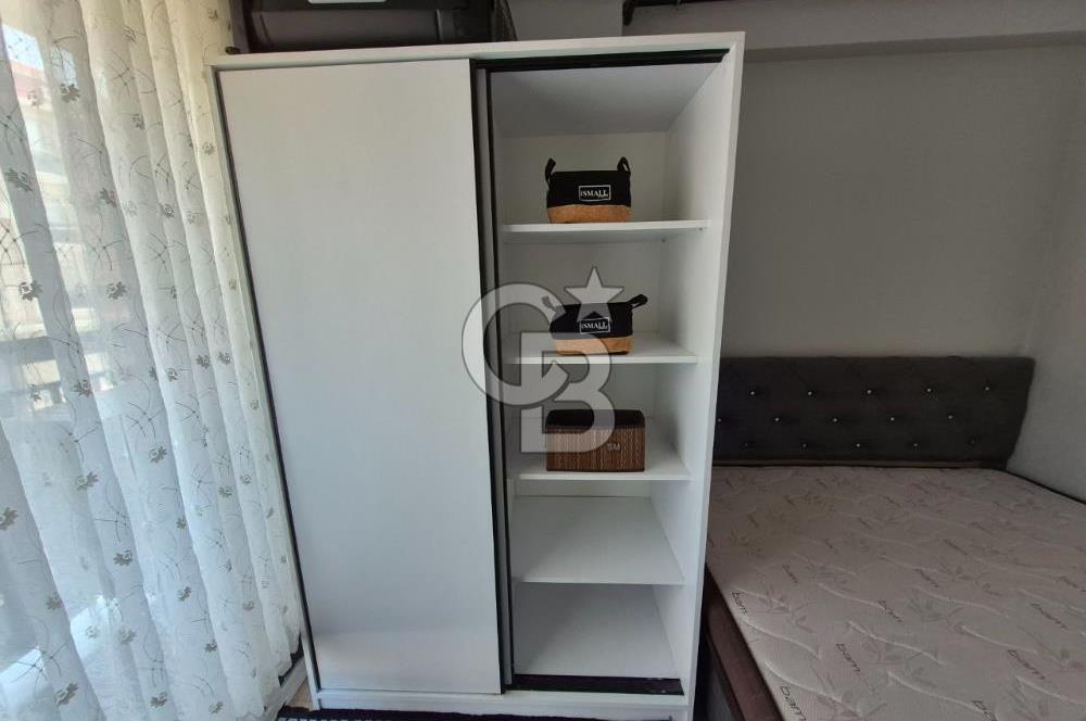 Karşıyaka Anadolu Cad. Yakını Lüks Binada Tam Eşyalı 1+1 Kiralık Daire