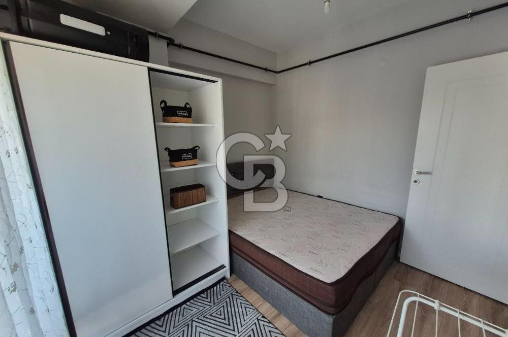 Karşıyaka Anadolu Cad. Yakını Lüks Binada Tam Eşyalı 1+1 Kiralık Daire