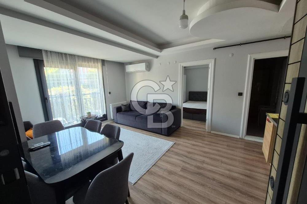 Karşıyaka Anadolu Cad. Yakını Lüks Binada Tam Eşyalı 1+1 Kiralık Daire