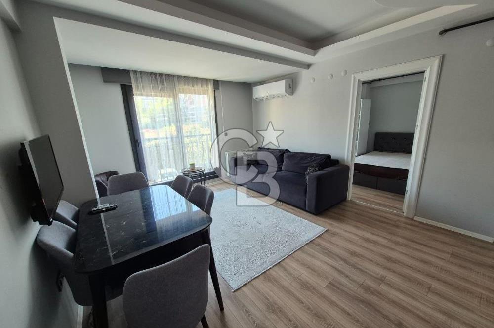 Karşıyaka Anadolu Cad. Yakını Lüks Binada Tam Eşyalı 1+1 Kiralık Daire