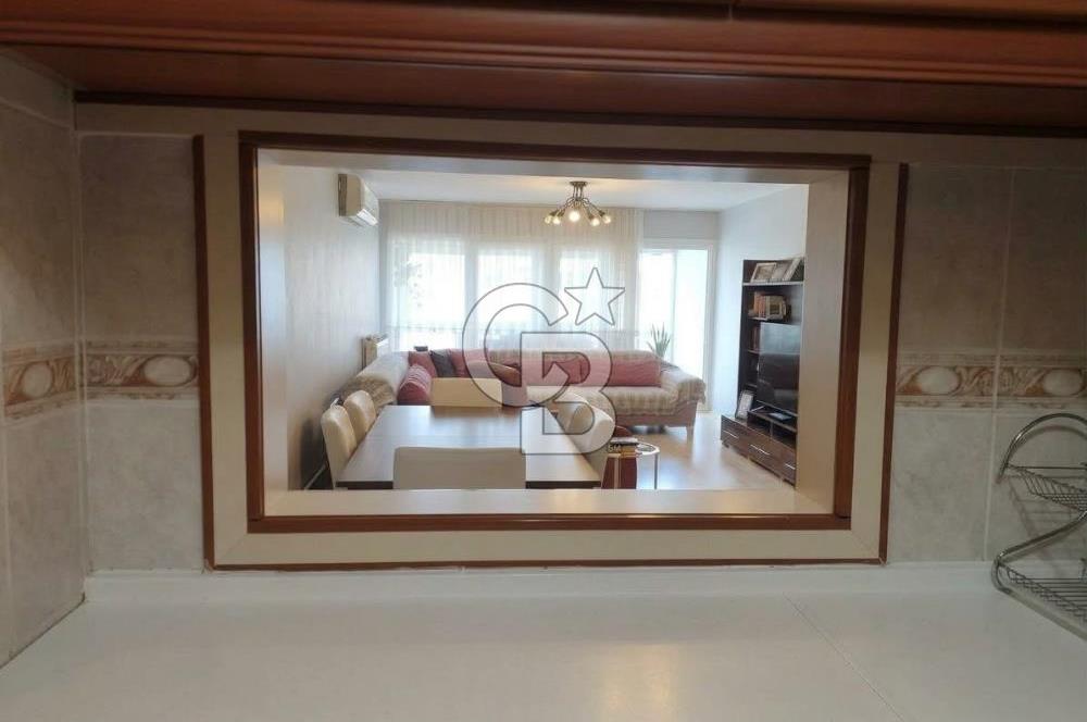 KARŞIYAKA TERSANE'DE İZBAN DURAĞI ÖNÜNDE, ÖNÜ AÇIK 3+1 SATILIK DAİRE