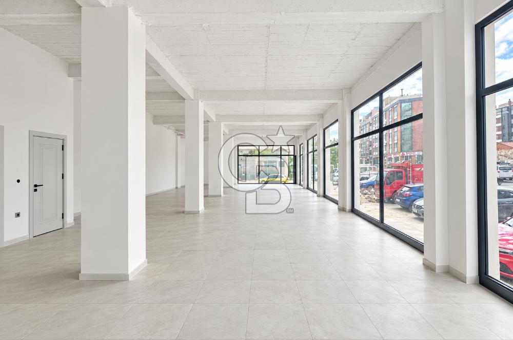 ORDU BULVARI ÜZERİ KİRALIK SIFIR 275 M2 DÜKKAN