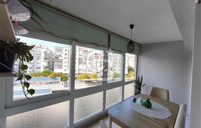 KARŞIYAKA TERSANE'DE İZBAN DURAĞI ÖNÜNDE, ÖNÜ AÇIK 3+1 SATILIK DAİRE
