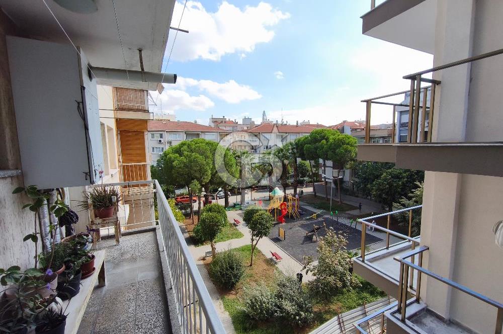 KARŞIYAKA TERSANE'DE İZBAN DURAĞI ÖNÜNDE, ÖNÜ AÇIK 3+1 SATILIK DAİRE