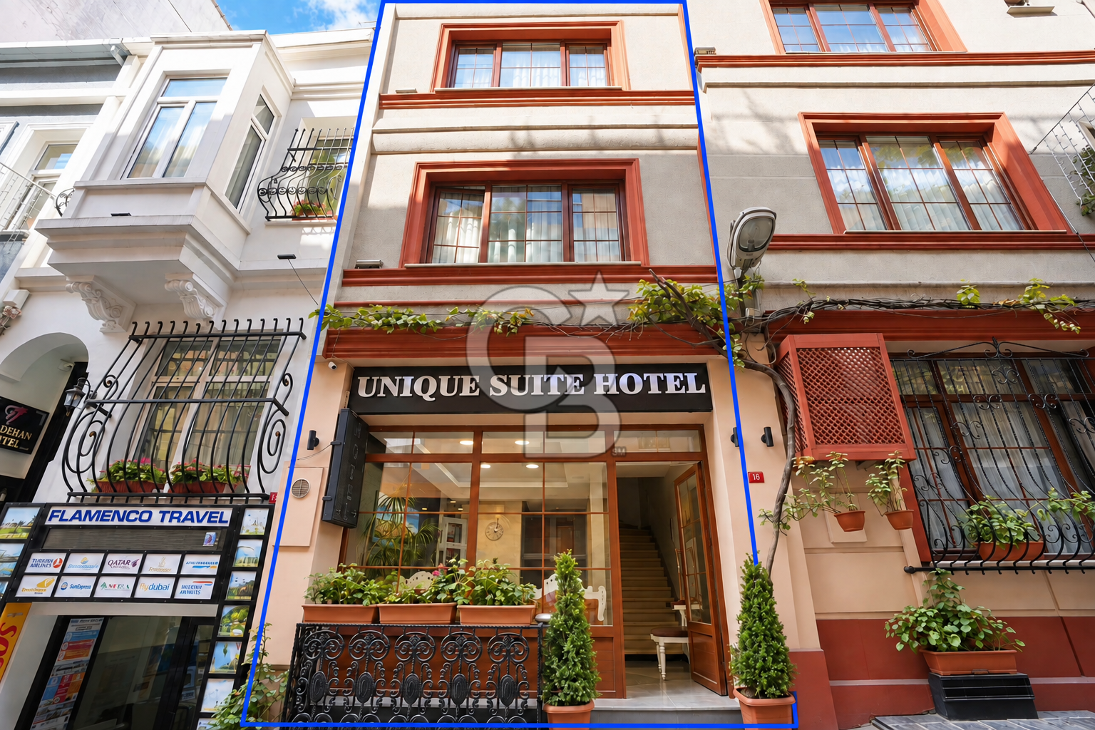 TAKSİM FERİDİYEDE 10 ODALI SATILIK KOMPLE BİNA