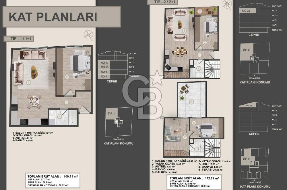 Etiler Nispetiye'de Sıfır Binada 1+1 Akıllı ev | Otopark | Yerden ısıtma 