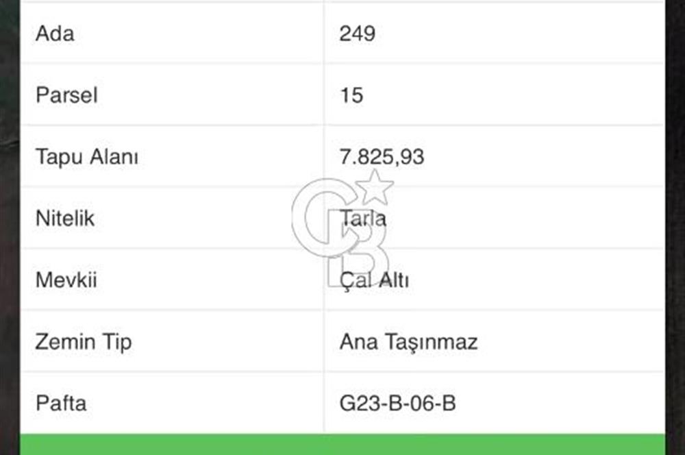 Körfez Cuma'da 7.826 m² Yola Cepheli Satılık Müstakil Tarla