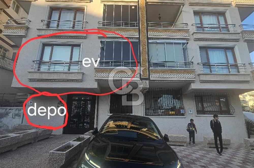 KEÇİÖREN MERKEZDE YENİ BİNADA, 40 M² DEPOLU SATILIK 3+1 DAİRE