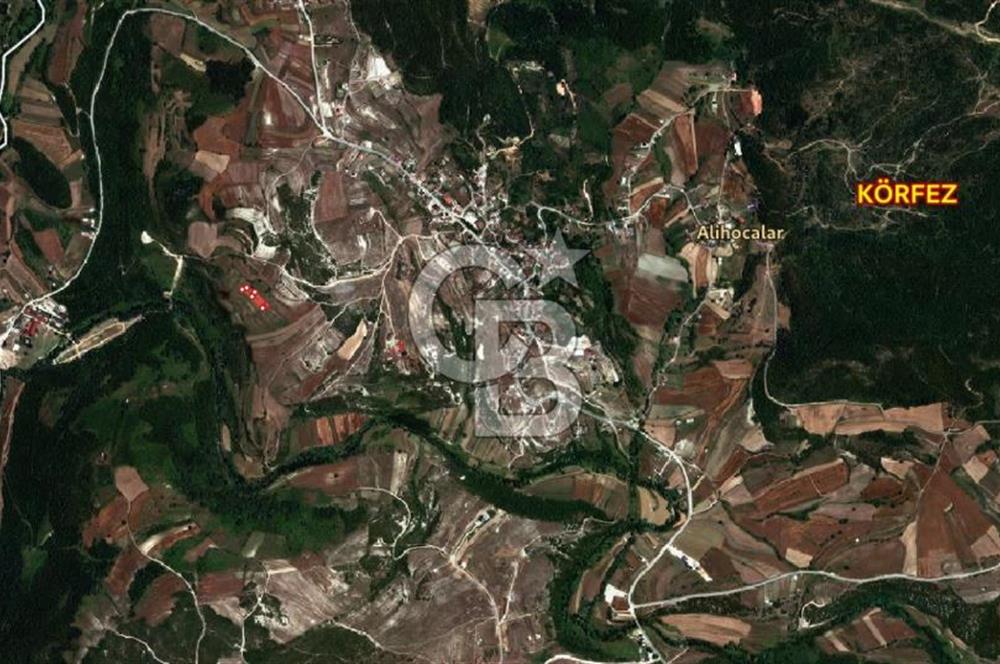 KOCAELİ KÖRFEZ ALİHOCALAR KÖYALTI MEVKİ DE SATILIK TARLA